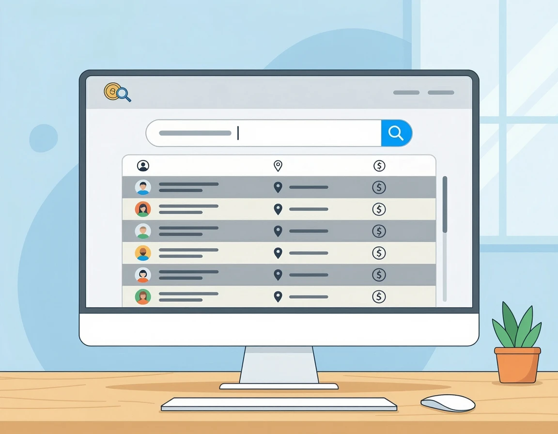 동행복권 홈페이지 미수령 당첨금 검색 화면 일러스트
