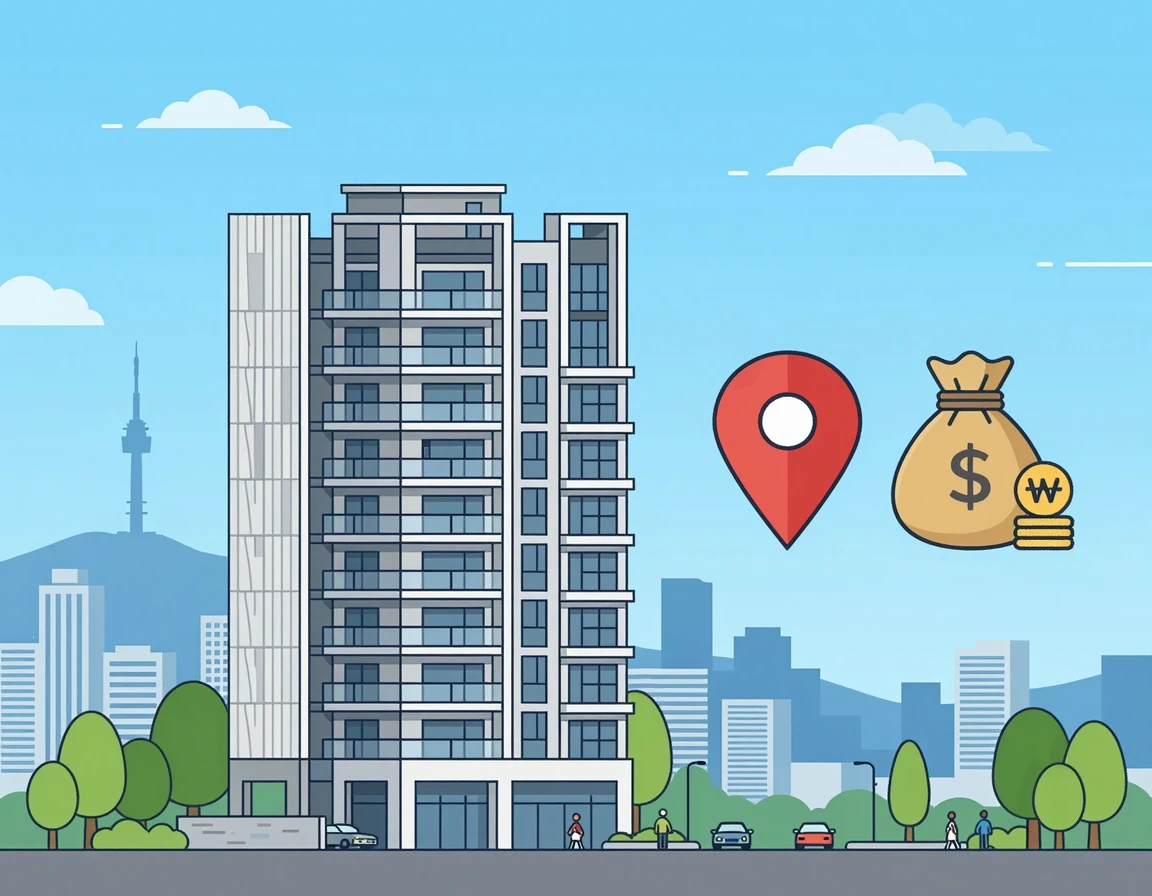 서울 아파트 부동산 투자 개념도