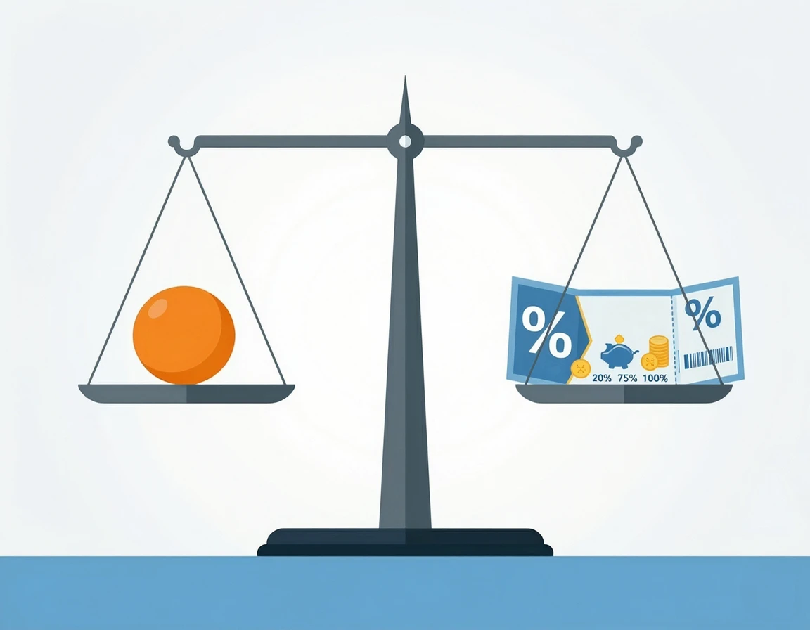 로또와 연금복권의 확률과 수익을 저울질하는 모습