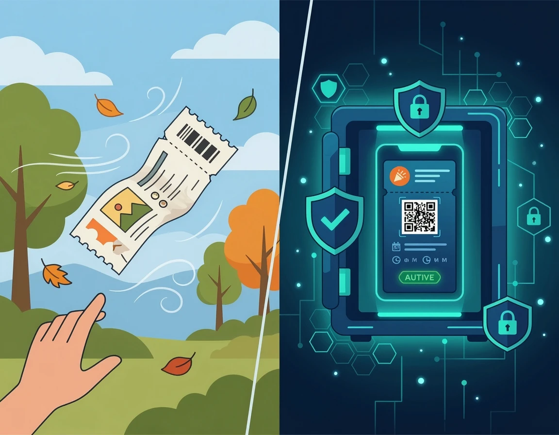 오프라인 종이 로또 분실 위험과 안전한 온라인 로또 보관 비교