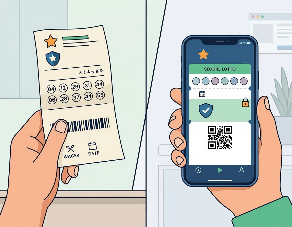 오프라인 종이 로또와 온라인 전자 로또의 차이점 비교